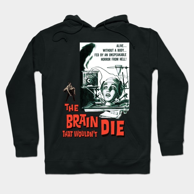 The Brain That Wouldn't Die Hoodie by The Blue Box